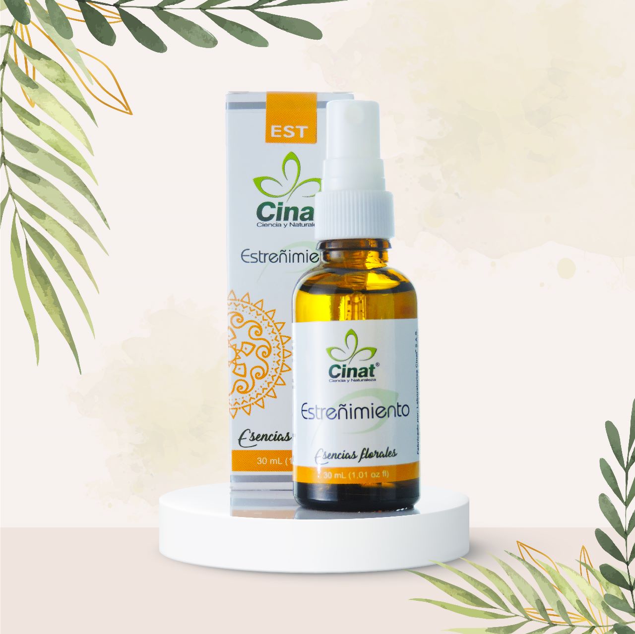 Estreñimiento · Spray · 30ml · Cinat Laboratorios