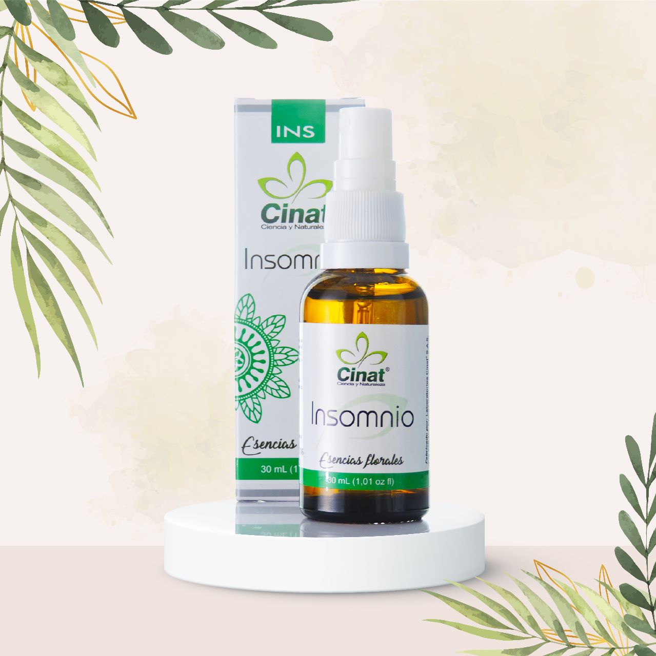 Insomnio · Spray · 30ml · Cinat Laboratorios