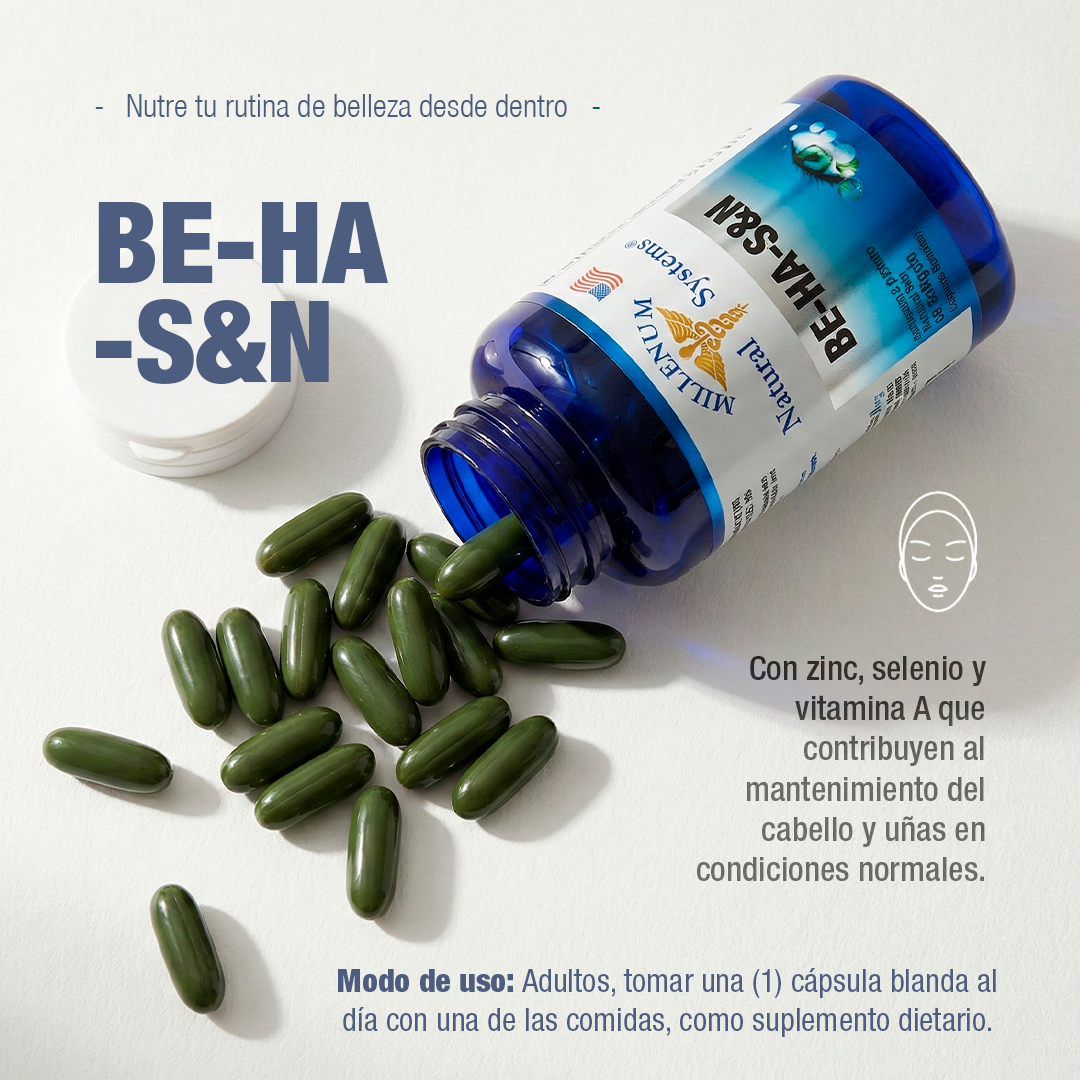 BE-HA-S&N x 60 Softgels - imagen 4