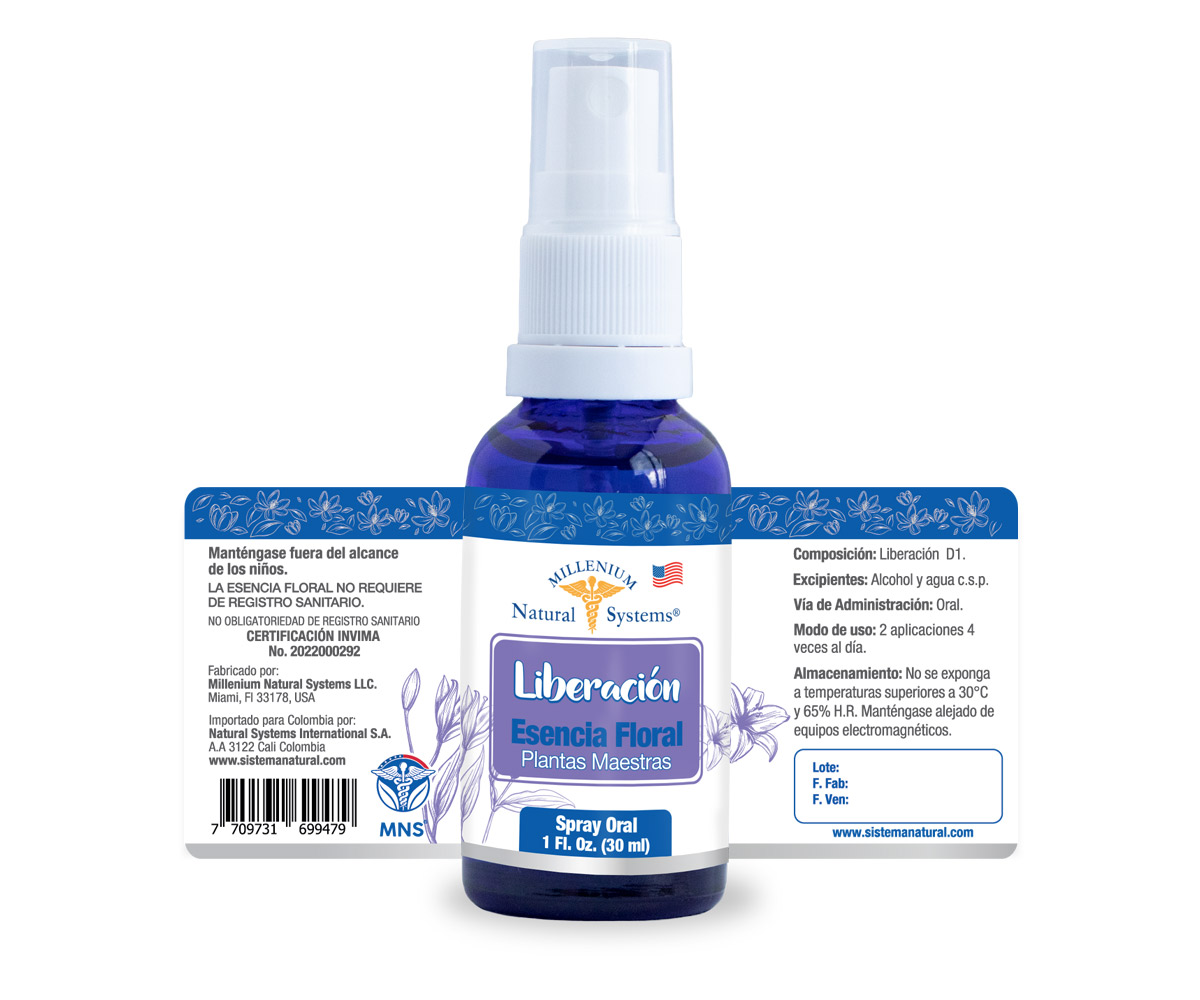 Esencia-Floral-Liberación-30-ml - Millenium Natural Systems