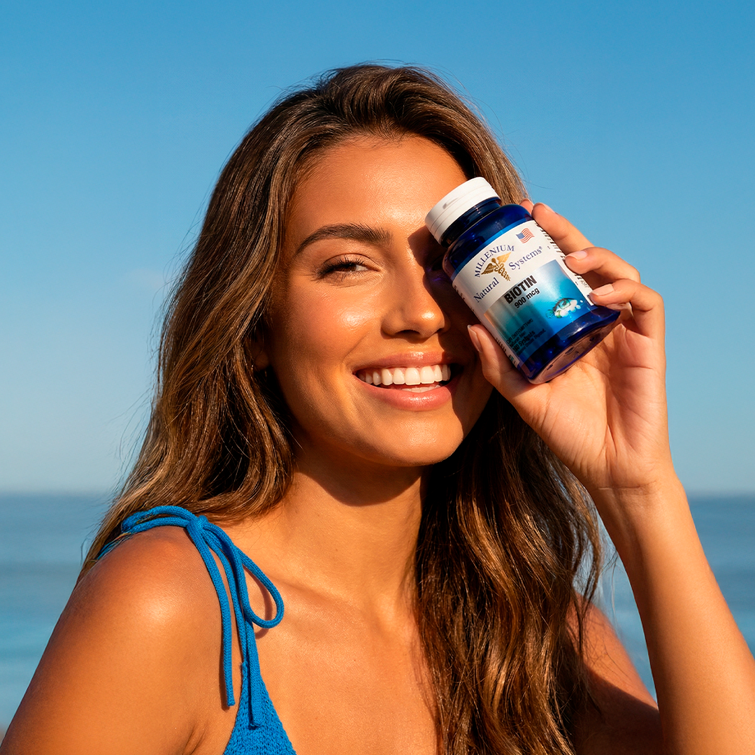 Biotin 900 mcg x 100 Softgels - imagen 2