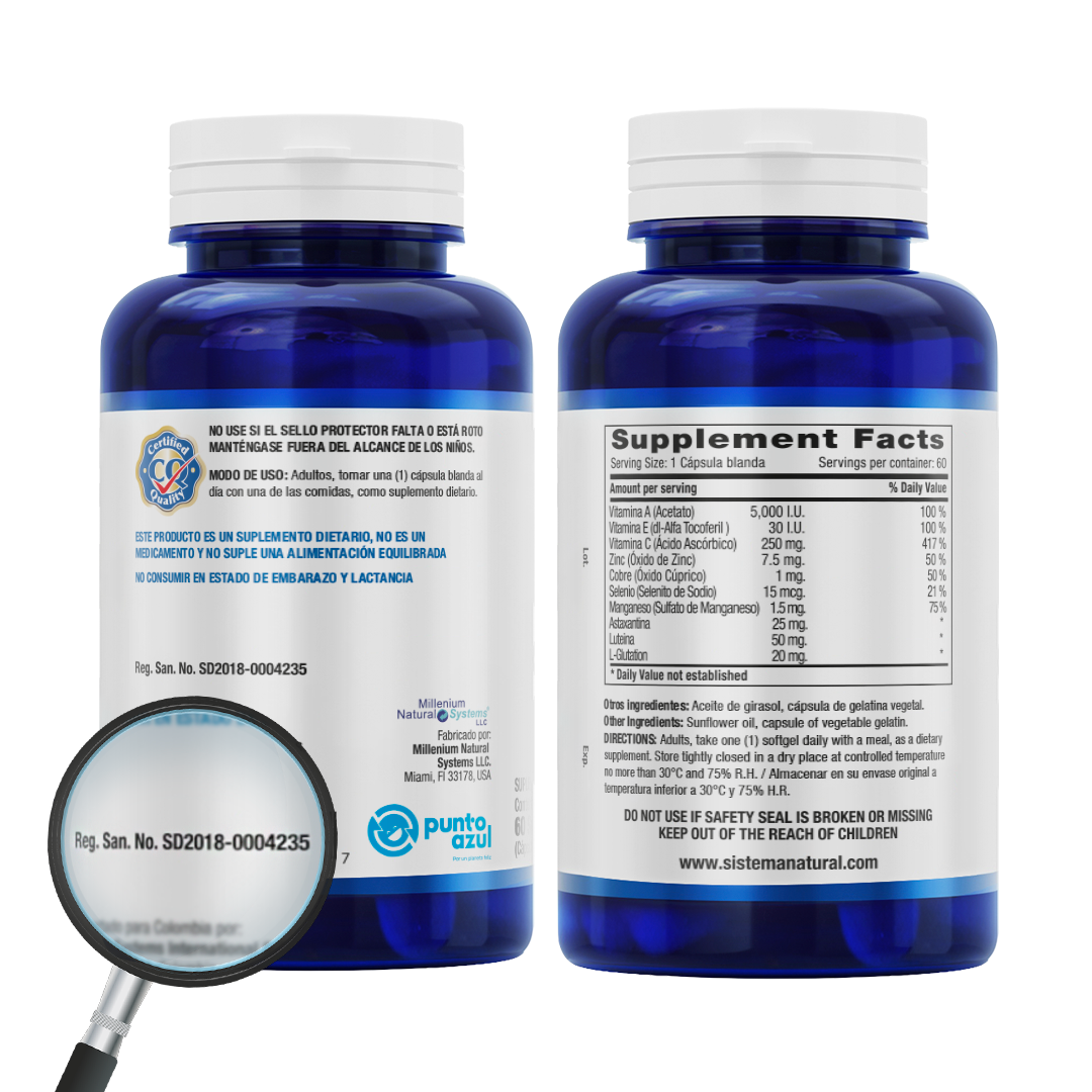 Antioxiplus Minerals x 60 Softgels - imagen 3