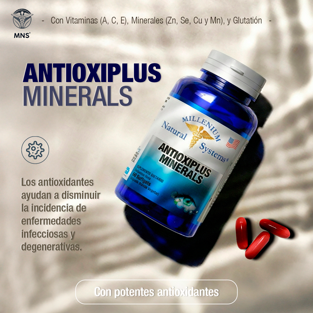 Antioxiplus Minerals x 60 Softgels - imagen 4