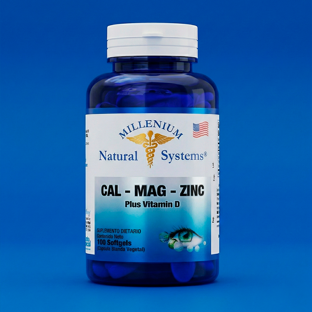 Cal Mag Zinc Plus Vitamin D x 100 Softgels - imagen 2
