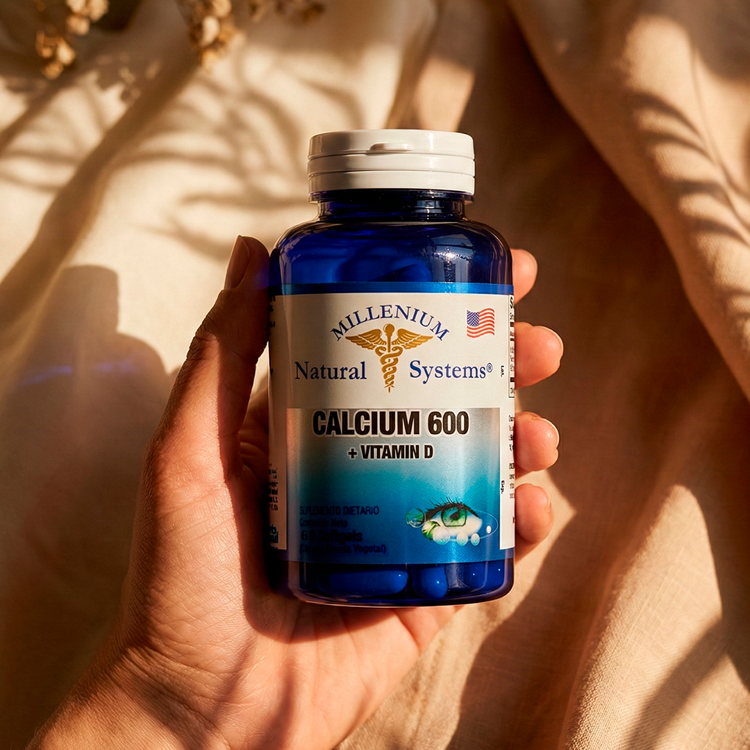 Calcium 600 + Vitamin D x 60 Softgels - imagen 2