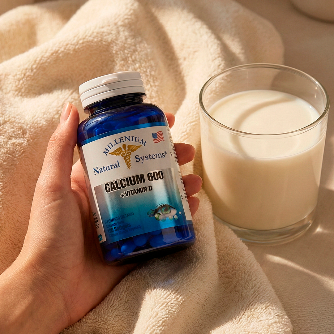 Calcium 600 + Vitamin D x 100 Softgels - imagen 2