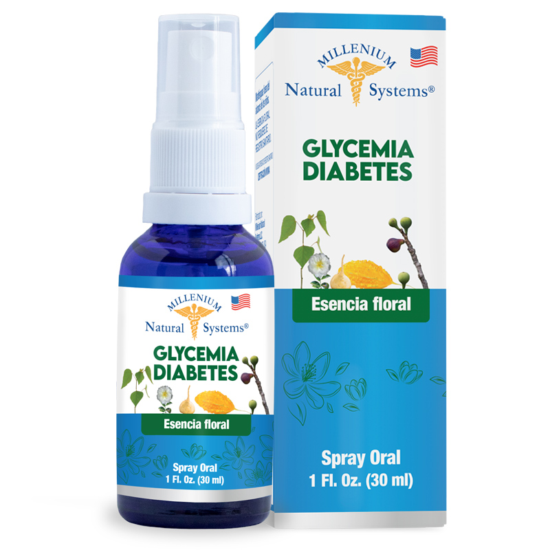 esencia floral Glycemia Diabetes x 30 ml Millenium Natural Systems