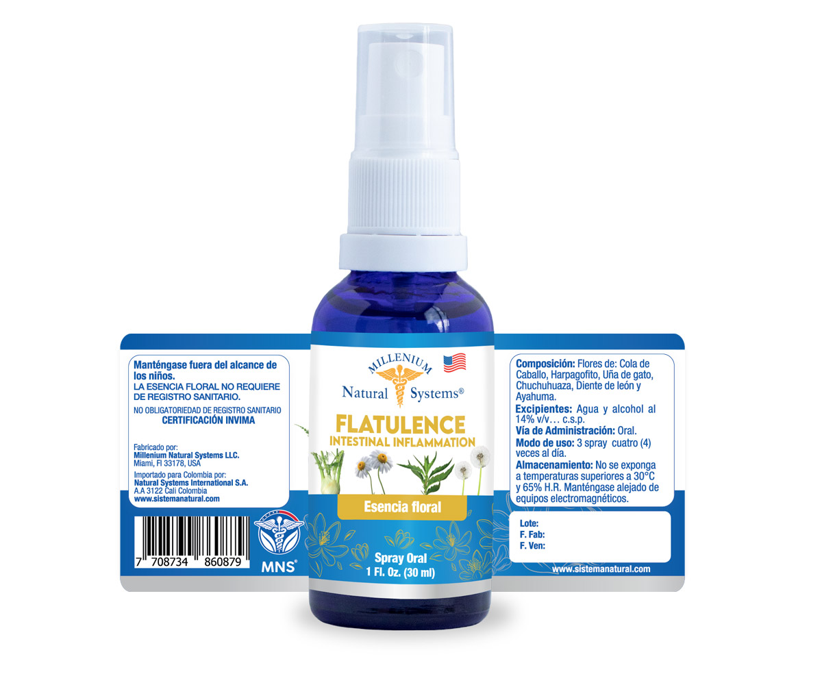 Esencia-Floral-Flatulence-intestinal-inflammation-30-ml - Millenium Natural Systems
