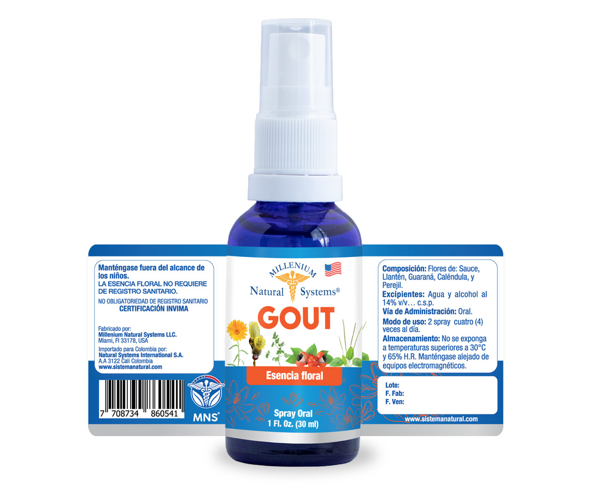 Esencia-Floral-Gout-30-ml Millenium Natural Systems