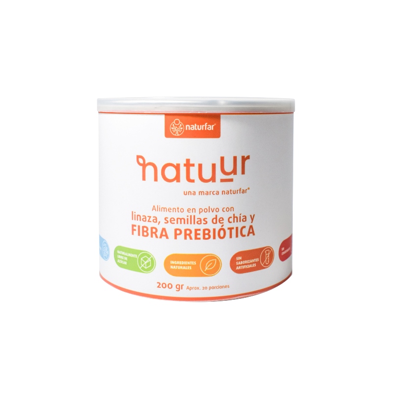 Fibra Prebiótica · Polvo · 200g · Naturfar