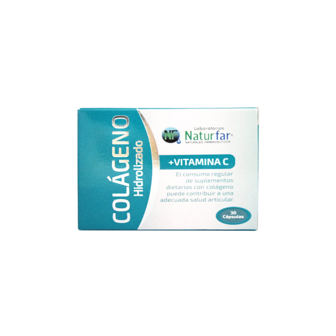 Colágeno Hidrolizado+Vit C Blister Cápsulas x 30